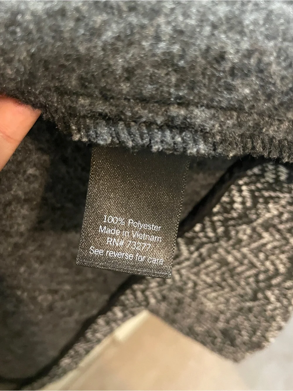 Simply Vera Vera Wang Black & White Textured Coat